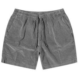 セーブカーキ カーキ コーデュロイ ショーツ ハーフパンツ 黒色 ブラック メンズ 【 SAVE KHAKI SAVE KHAKI CORDUROY EASY SHORTS / BLACK 】 メンズファッション ズボン