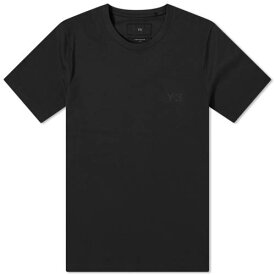 アディダス ワイスリー スリーブ Tシャツ 黒色 ブラック 半袖 メンズ 【 Y-3 RELAXED SHORT SLEEVE T-SHIRT / BLACK 】 メンズファッション トップス カットソー