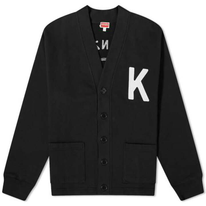 楽天市場】ケンゾー エレファント カーディガン 黒色 ブラック メンズ  