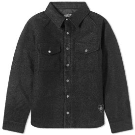 クラブ 黒色 ブラック ビリオネアボーイズクラブ メンズ 【 BILLIONAIRE BOYS CLUB BILLIONAIRE BOYS CLUB OUTDOORSMAN OVERSHIRT / BLACK 】 メンズファッション コート ジャケット