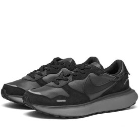 ナイキ フェニックス ワッフル 黒色 ブラック & スニーカー レディース 【 NIKE W PHOENIX WAFFLE / ANTHRACITE & BLACK OFF NOIR 】