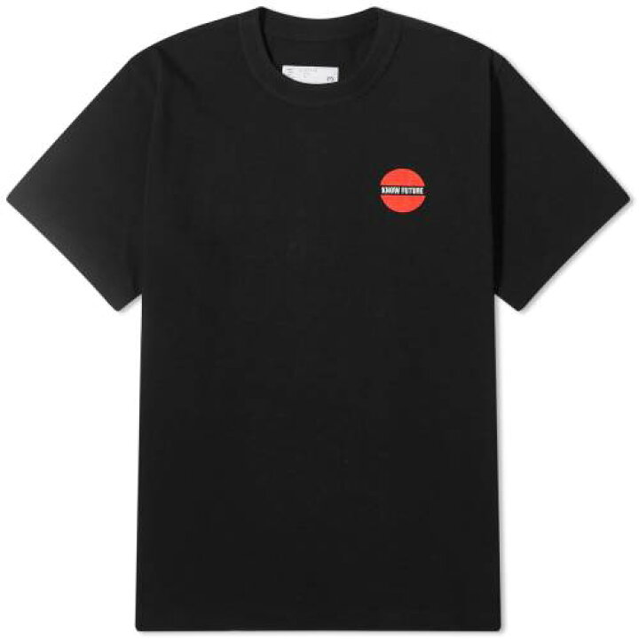 楽天市場】サカイ ロゴ Tシャツ 黒色 ブラック メンズ 【 SACAI KNOW  