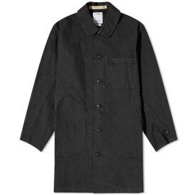 ビズビム ポインター 黒色 ブラック メンズ 【 VISVIM POINTER COAT / BLACK 】 メンズファッション コート ジャケット