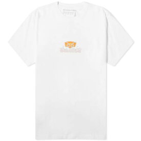 マハリシ Tシャツ 白色 ホワイト メンズ 【 MAHARISHI TASHI MANNOX ABUNDANCE CIRCLE T-SHIRT / WHITE 】 メンズファッション トップス カットソー