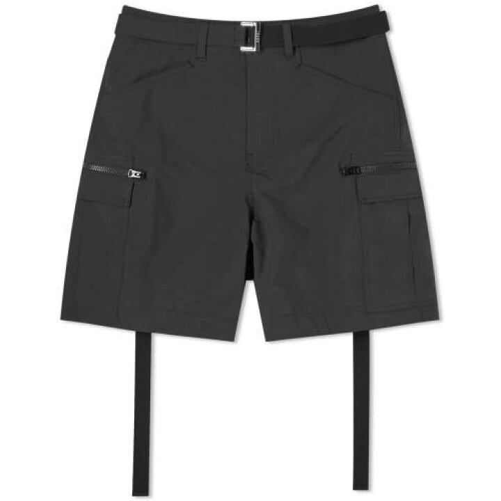 楽天市場】サカイ カーゴ ショーツ ハーフパンツ 黒色 ブラック 