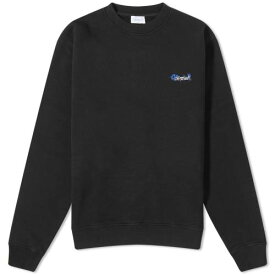 オフホワイト アロー スウェットシャツ トレーナー 黒色 ブラック レディース 【 OFF-WHITE FLOWER ARROW REGULAR CREWNECK SWEATSHIRT / BLACK 】 レディースファッション トップス ニット セーター