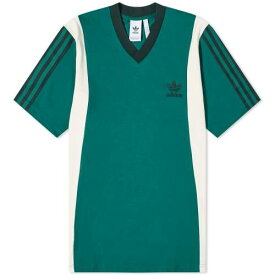 アディダス Tシャツ 緑 グリーン メンズ 【 ADIDAS ARCHIVE T-SHIRT / COLLEGIATE GREEN 】 メンズファッション トップス カットソー