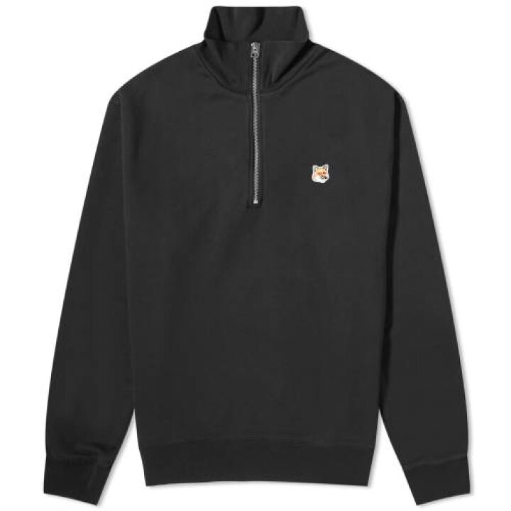 楽天市場】メゾンキツネ フォックス ハーフ スウェット 黒色 ブラック  
