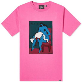 Tシャツ ピンク メンズ 【 BY PARRA BY PARRA MY DEAR SWAN T-SHIRT / PINK 】 メンズファッション トップス カットソー