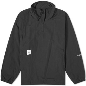 ダブルタップス ナイロン ジャケット 黒色 ブラック メンズ 【 WTAPS 01 NYLON FUNNEL SMOCK JACKET / BLACK 】 メンズファッション コート