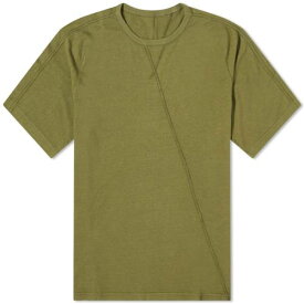 マハリシ Tシャツ オリーブ メンズ 【 MAHARISHI KESAGIRI HEMP T-SHIRT / OLIVE 】 メンズファッション トップス カットソー