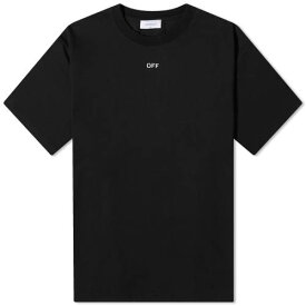 オフホワイト アロー Tシャツ 黒色 ブラック メンズ 【 OFF-WHITE STAMP ARROW T-SHIRT / BLACK 】 メンズファッション トップス カットソー