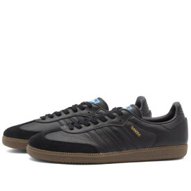 【★スーパーSALE★6/11深夜2時迄】アディダス サンバ コア 黒色 ブラック & スニーカー メンズ 【 ADIDAS SAMBA OG / CORE BLACK & GUM 】