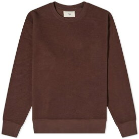 フォーク リベンジ スウェット メンズ 【 FOLK REVERSE BOXY SWEAT / FIG 】 メンズファッション トップス トレーナー