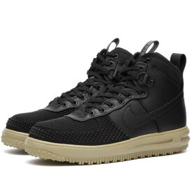 ナイキ ルーナー ルナー 黒色 ブラック オリーブ & スニーカー メンズ 【 NIKE LUNAR FORCE 1 DUCKBOOT / BLACK & NEUTRAL OLIVE 】