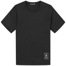 Tシャツ 黒色 ブラック メンズ 【 MASTERMIND JAPAN MASTERMIND JAPAN CIRCLE SKULL T-SHIRT / BLACK 】 メンズファッション トップス カットソー