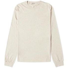 スリーブ Tシャツ 茶色 ブラウン 長袖 メンズ 【 AURALEE SEAMLESS LONG SLEEVE T-SHIRT / TOP BROWN 】 メンズファッション トップス カットソー