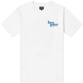 エドウイン Tシャツ 白色 ホワイト メンズ 【 EDWIN TEMPLES GATE T-SHIRT / WHITE 】 メンズファッション トップス カットソー