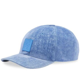ロエベ キャップ キャップ 帽子 青色 ブルー メンズ 【 LOEWE PATCH CAP / SEASIDE BLUE 】 バッグ メンズキャップ 帽子