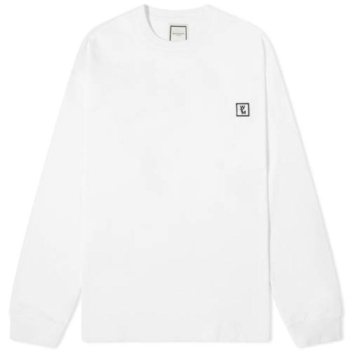 楽天市場】ウーヨンミ スリーブ ロゴ Tシャツ 白色 ホワイト 長袖 