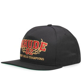 ルード 黒色 ブラック メンズ 【 RHUDE DESERT HILL HAT / BLACK 】 バッグ キャップ 帽子 メンズキャップ 帽子 キャップ