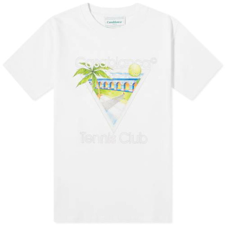 楽天市場】カサブランカ テニス クラブ アイコン Tシャツ 白色 