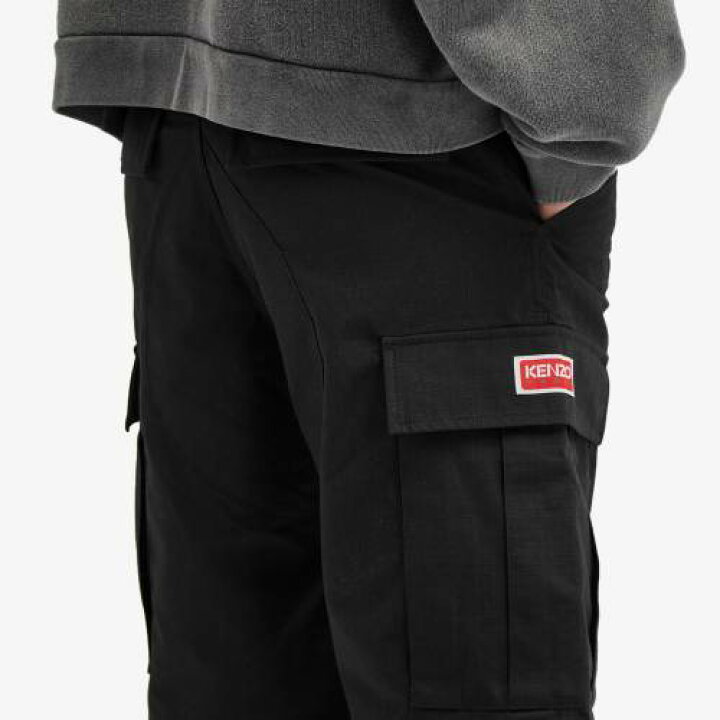 楽天市場】ケンゾー カーゴ ショーツ ハーフパンツ 黒色 ブラック 