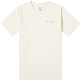 アディダス Tシャツ 白色 ホワイト メンズ 【 ADIDAS TX GFX SS T230 T-SHIRT / WHITE 】 メンズファッション トップス カットソー