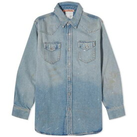 【★スーパーSALE★6/11深夜2時迄】アクネストゥディオズ デニム メンズ 【 ACNE STUDIOS ACNE STUDIOS KARTY DENIM OVERSHIRT / TRAFALGAR 】 メンズファッション トップス