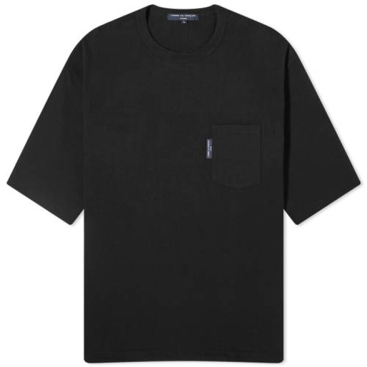 楽天市場】コムデギャルソン オム Tシャツ 黒色 ブラック GARçONS 