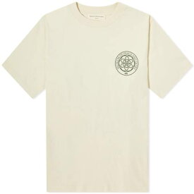 【★スーパーSALE★6/11深夜2時迄】Tシャツ メンズ 【 MUSEUM OF PEACE AND QUIET MUSEUM OF PEACE AND QUIET WELLNESS CENTRE T-SHIRT / BONE 】 メンズファッション トップス カットソー