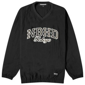 【★スーパーSALE★6/11深夜2時迄】ネイバーフッド ジャケット 黒色 ブラック メンズ 【 NEIGHBORHOOD PULLOVER SPORTS JACKET / BLACK 】 メンズファッション コート