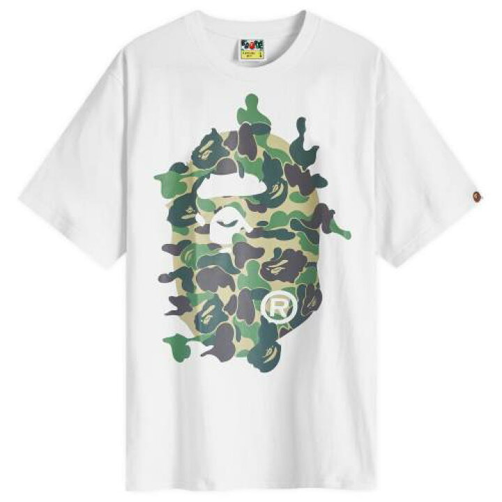 楽天市場】アベイシングエイプ カモ柄 Tシャツ 白色 ホワイト 緑 