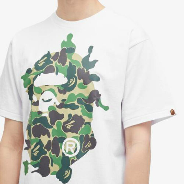 楽天市場】アベイシングエイプ カモ柄 Tシャツ 白色 ホワイト 緑 
