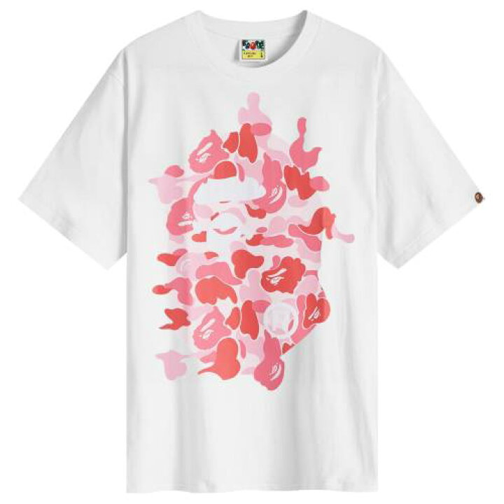 楽天市場】アベイシングエイプ カモ柄 Tシャツ 白色 ホワイト ピンク 