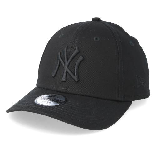 NEW ERA ヤンキース ニューエラ ニューヨーク ジュニア キッズ 【 KIDS LEAGUE ESSENTIAL 9FORTY BLACK ADJUSTABLE 】 キャップ