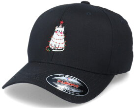 アイコニック Iconic 【 Christmas Tree Cat Black Flexfit - 】 クリスマス 黒色 ブラック バッグ 小物 ブランド雑貨 帽子 メンズ帽子 キャップ