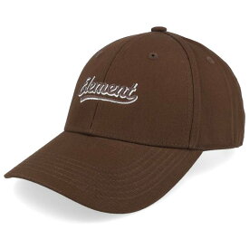 エレメント Element 【 College Cap Bracken Adjustable Men Brown 】 カレッジ キャップ 帽子 バッグ 小物 ブランド雑貨 帽子 メンズ帽子 キャップ メンズ 茶色 ブラウン