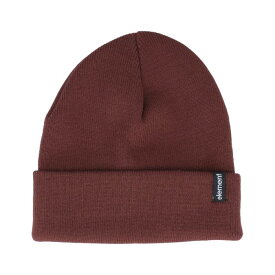 エレメント Element 【 Dusk Low Beanie Decadent Chocolate Cuff Men Brown 】 キャップ 帽子 バッグ 小物 ブランド雑貨 帽子 メンズ帽子 ニット帽 メンズ 茶色 ブラウン