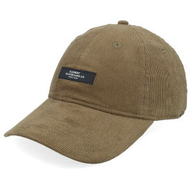 エレメント Element 【 Fluky Corduroy Cap Khaki Dad Cap Men Brown 】 コーデュロイ キャップ 帽子 カーキ バッグ 小物 ブランド雑貨 帽子 メンズ帽子 キャップ メンズ 茶色 ブラウン