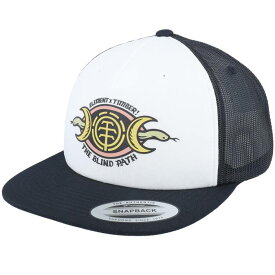 【★スーパーSALE★12/11深夜2時迄】エレメント Element 【 Timber Cap Off White/Black Trucker Men White Black 】 キャップ 帽子 トラッカー バッグ 小物 ブランド雑貨 帽子 メンズ帽子 キャップ メンズ 黒色 ブラック