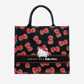 クリスティウン Christyng 【 Hello Kitty Ribbon Grocery Tote Women 】 バッグ 小物 ブランド雑貨 バッグ レディースバッグ トートバッグ レディース