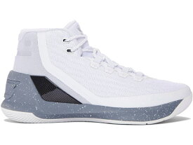 カリー 白色 ホワイト 灰色 グレー 黒色 ブラック アンダーアーマー スニーカー メンズ 【 UNDER ARMOUR UA CURRY 3 RAW SUGAR / WHITE GREY BLACK 】