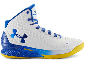 カリー 白色 ホワイト アンダーアーマー スニーカー メンズ 【 UNDER ARMOUR UNDER ARMOUR CURRY 1 DUB NATION (2015/2021/2023) / WHITE TAXI ROYAL 】