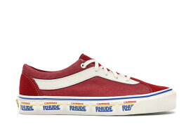 ヴァンズ バンズ 赤 レッド スニーカー メンズ 【 VANS BOLD NI RHUDE RED / PLATE RED 】