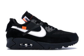 ナイキ マックス オフホワイト 黒色 ブラック 白色 ホワイト エアマックス スニーカー メンズ 【 NIKE AIR MAX 90 OFF-WHITE BLACK / BLACK BLACK CONE WHITE 】