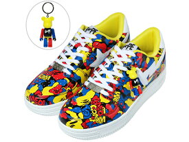 ベイプ カモ柄 白色 ホワイト 黄色 イエロー スニーカー メンズ 【 BAPE A BATHING APE STA LOW MEDICOM TOY ALL-OVER CAMO / MULTI WHITE YELLOW 】