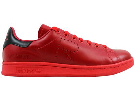 アディダス 黒色 ブラック 赤 レッド コア ラフシモンズ スタンスミス スニーカー メンズ 【 ADIDAS RAF SIMONS STAN SMITH TOMATO RED/CORE BLACK / TOMATO RED CORE BLACK 】