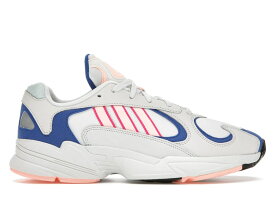 アディダス 白色 ホワイト 橙 オレンジ スニーカー メンズ 【 ADIDAS YUNG-1 WHITE ORANGE ROYAL / CRYSTAL WHITE CLEAR ORANGE 】