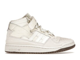 アディダス フォーラム ミッド パーク クリーム 白色 ホワイト スニーカー メンズ 【 ADIDAS FORUM MID IVY PARK ICY CREAM WHITE / CREAM WHITE GUM 】